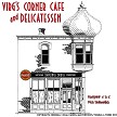 Drawing showing the Front View of VIRG'S CORNER CAFE 